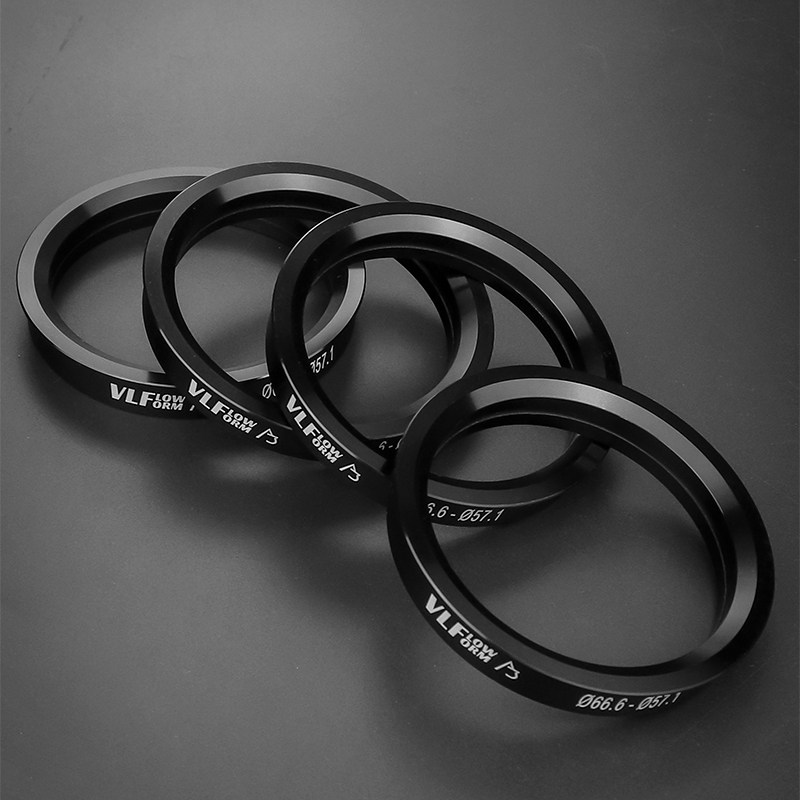 澳蒋vlf联名中心圈汽车改装轮毂变径圈 铝合金轮胎中心圈