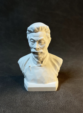 石膏装饰文艺书房鲁迅摆件礼品