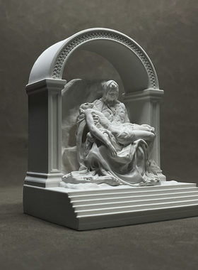 复古罗马艺术人物雕塑石膏像