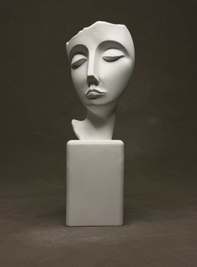 现代抽象人物雕塑摆件家居装饰