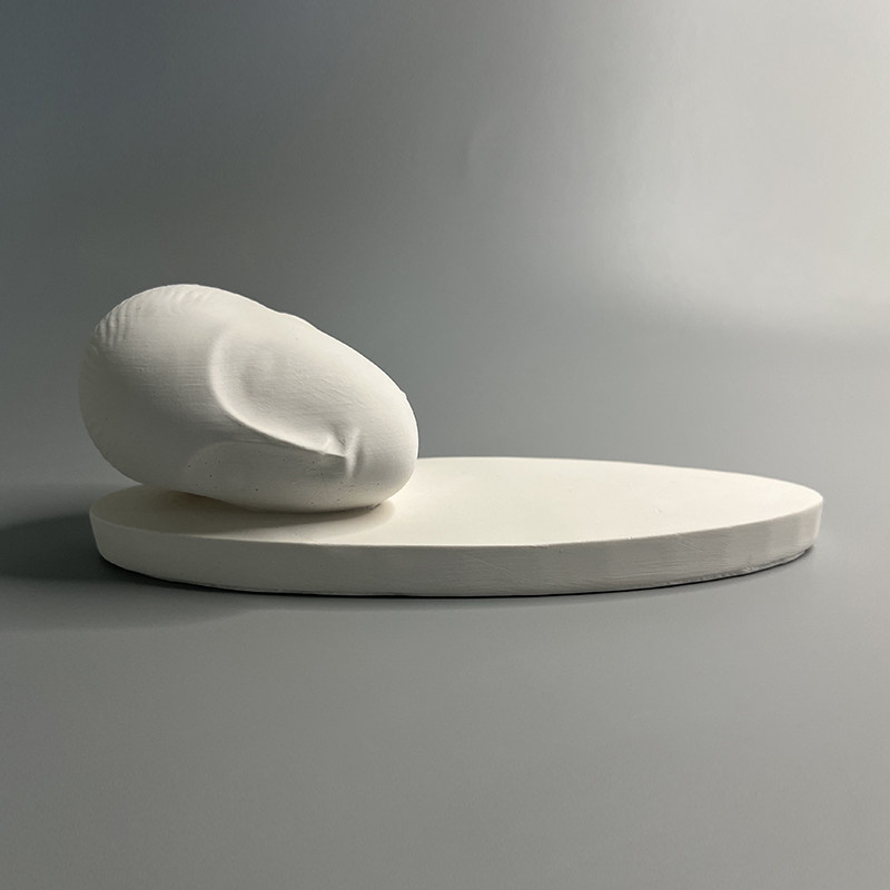 石膏扩香石简约书房博物馆摆件