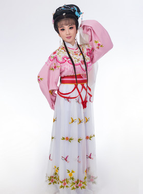 越剧黄梅戏闽剧花鼓戏琼剧歌仔戏梁祝祝英台楼台会天女散花戏服装