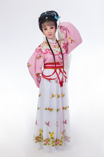 越剧黄梅戏闽剧花鼓戏琼剧歌仔戏梁祝祝英台楼台会天女散花戏服装