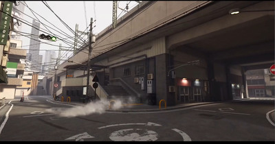 虚幻UE5 现代城市场景 照片级超真实地铁站大型模型素材3D资源库