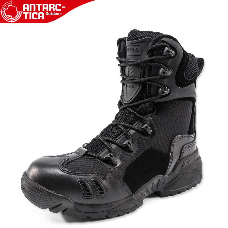 Bottes militaires pour homme ANTARCTICA en cuir - porter - Ref 1396827 Image 2