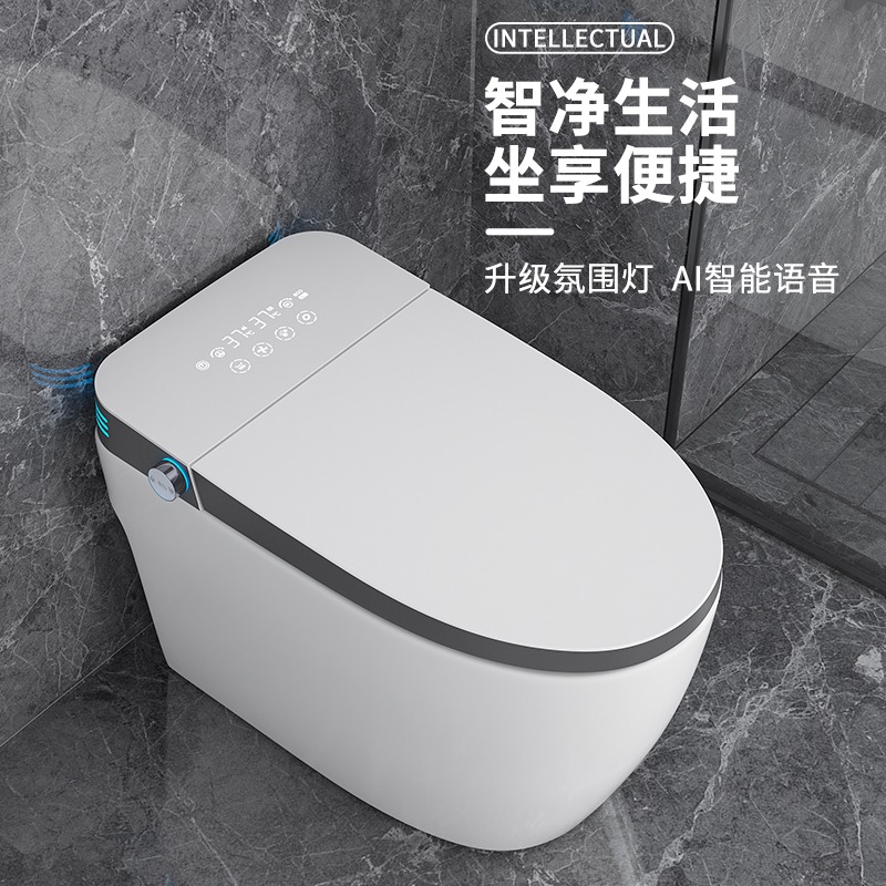 家用杀菌智能马桶全自动无水压限制小尺寸多功能一体式电动坐便器