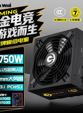 长城G7金牌全模组电源 额定750W ATX3.1/PCIE5.1自动启停