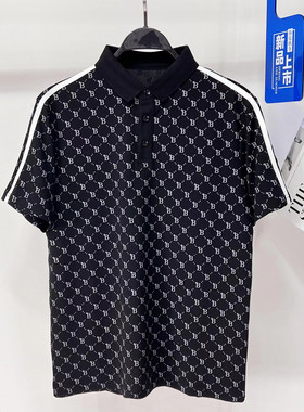 短袖T恤男2023夏季新款纯棉刺绣时尚潮流白色半截袖上衣B1DBC4H09