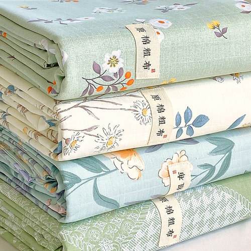 冬夏两用老粗布床单厚实透气