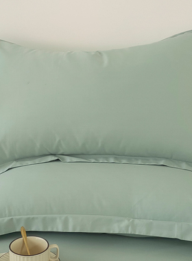 纯棉大枕套50cmx80cm成人加大大尺寸大号全棉枕头套40x60家用单人