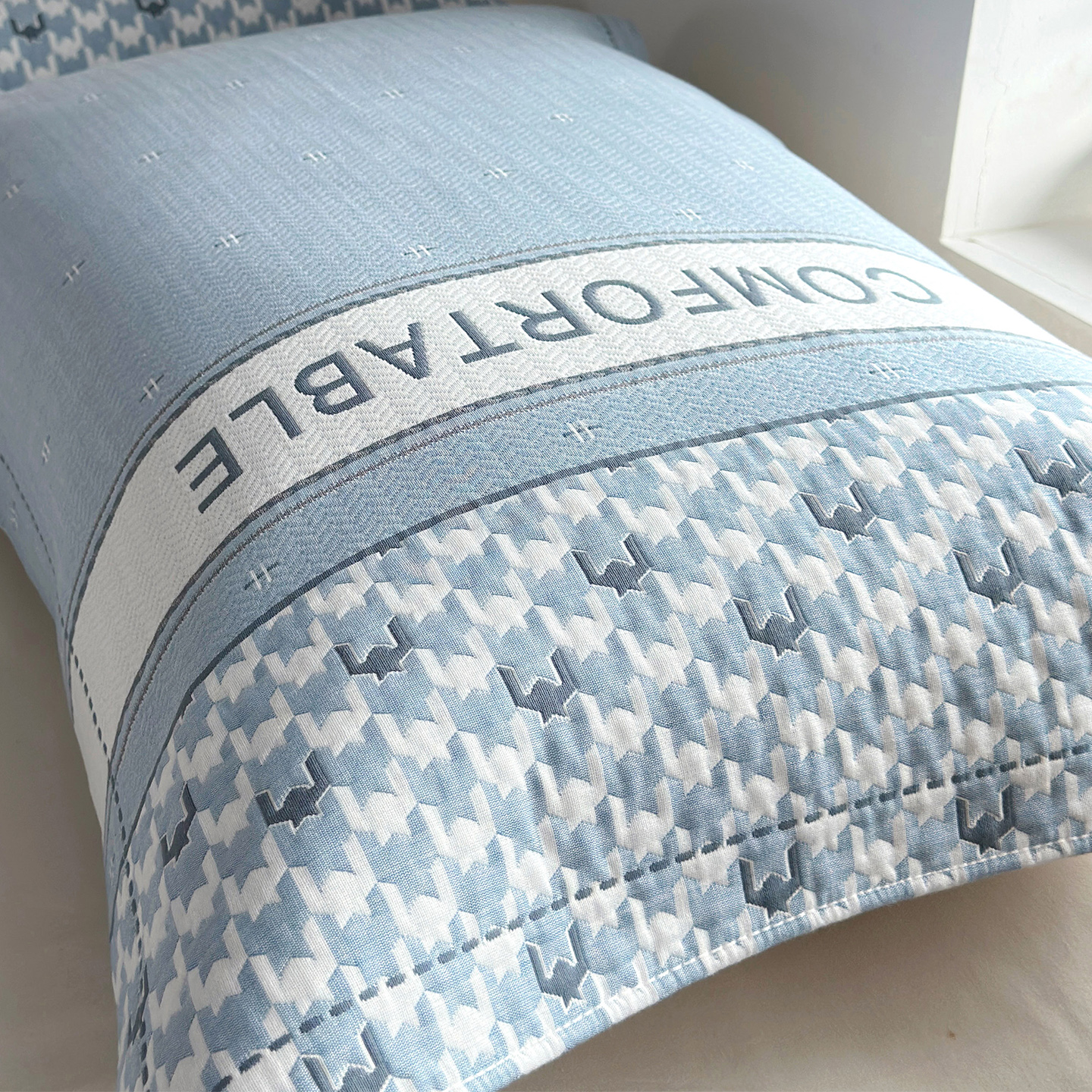 高档纯棉纱布枕巾一对