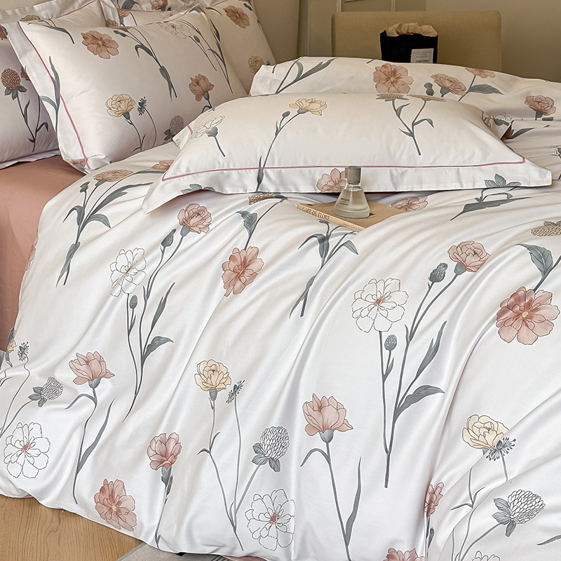 A类品质纯棉长绒棉被套