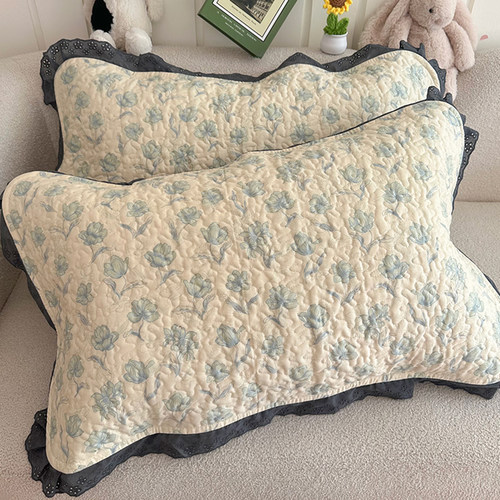 【绑带】纯棉夹棉枕巾