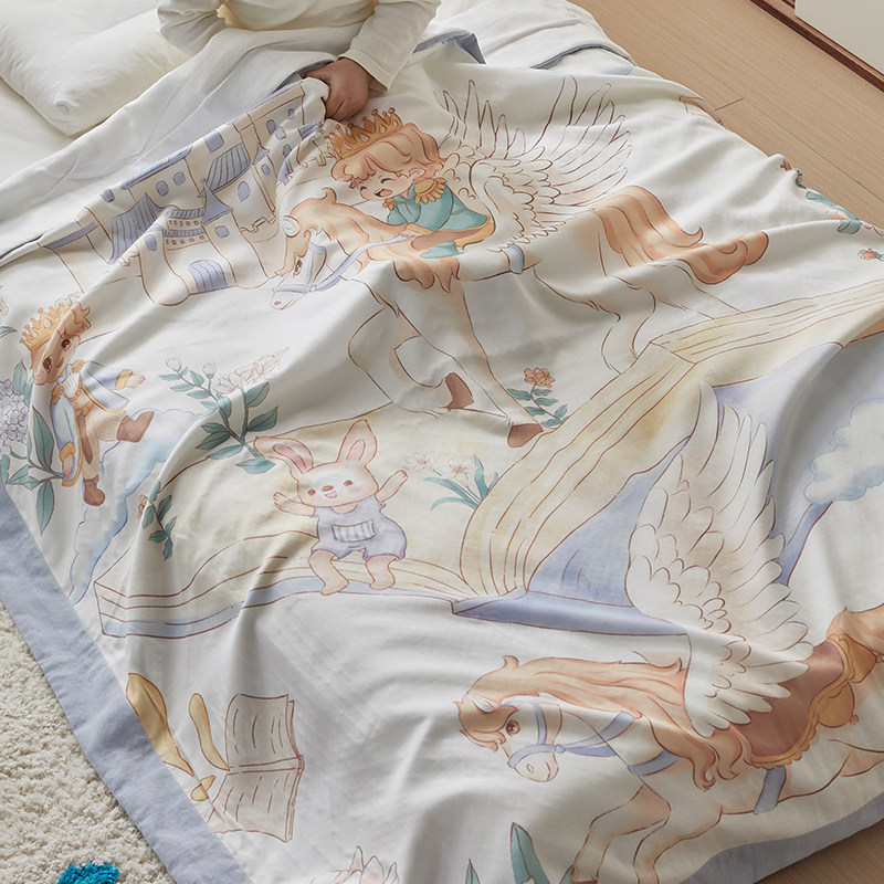 夏季儿童竹棉盖毯宝宝纱布毯子毛巾被婴儿竹纤维午睡空调毯夏凉被,床上用品,休闲毯/毛毯/绒毯,淘宝优惠券,粉丝福利购,淘宝优惠卷