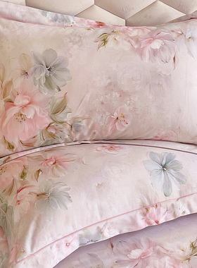 2025新款纯棉枕套一对装100全棉加厚磨毛枕头套48cmx74cm枕芯套..