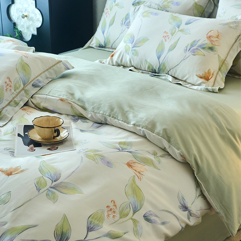 夏季萊賽爾天絲被套單件