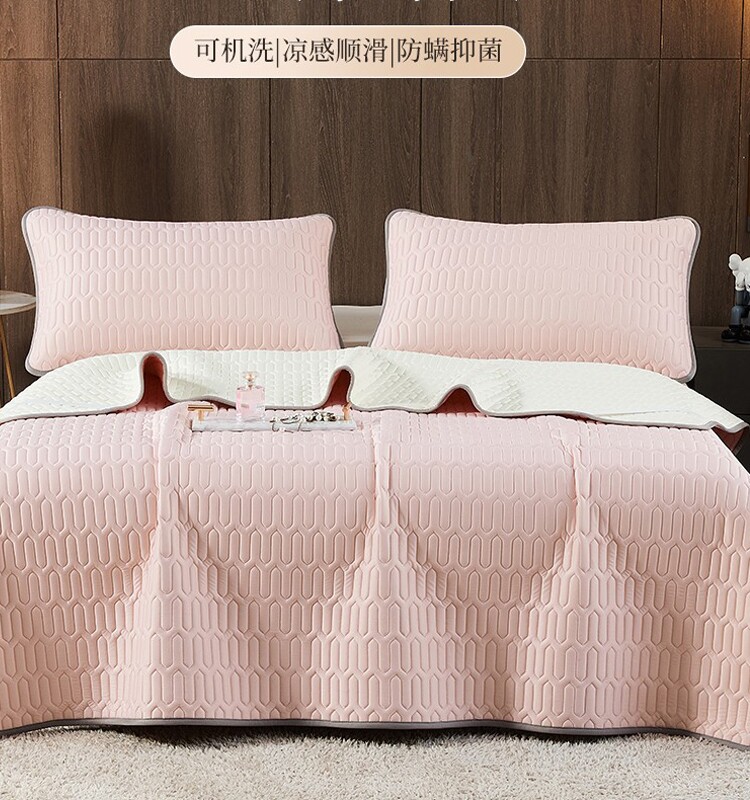 mrsqueen天然乳胶凉席空调凉而不冰防螨虫不发霉婴儿可机洗折叠