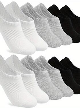 Women's Low Cut Cotton Invisible Socks Non Slip 跨境代发