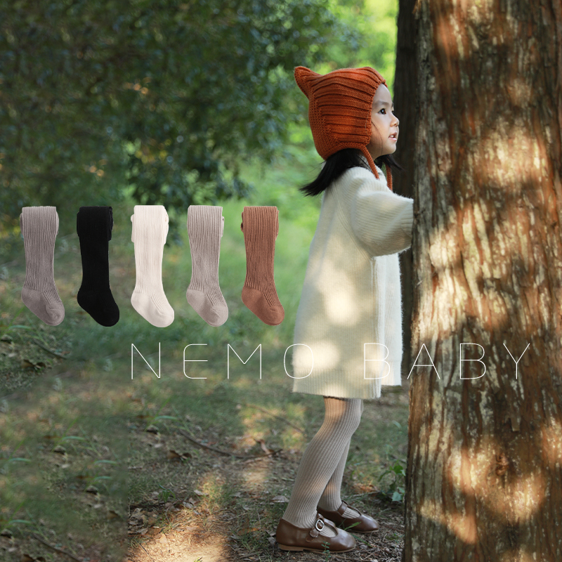 百搭纯色连体裤袜春秋季高弹纯棉