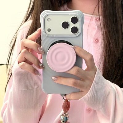 【原C顶配-新色涧石灰波漾】春夏高级潮时尚适用iphone17promax苹果16Pro/15/14air手机壳白色纯色液态硅胶壳