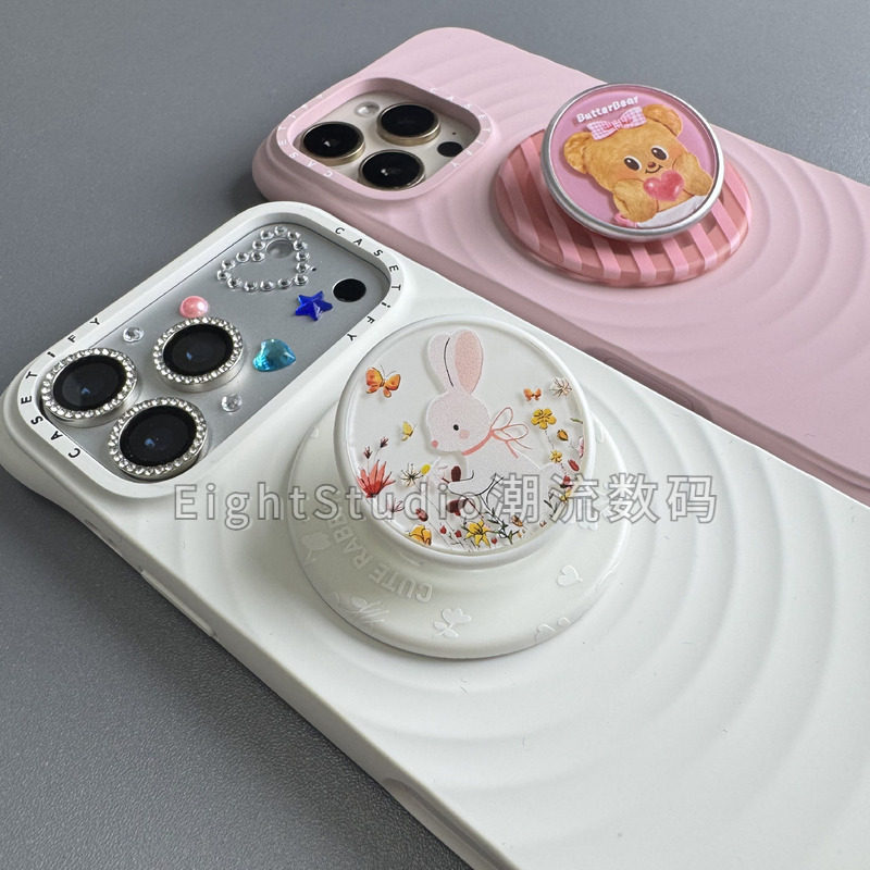 【新品双层印花】泡泡骚通用可拆卸手机气囊磁吸支架啪嗒小兔动物,3C数码配件,手机支架/手机座,淘宝优惠券,粉丝福利购,淘宝优惠卷