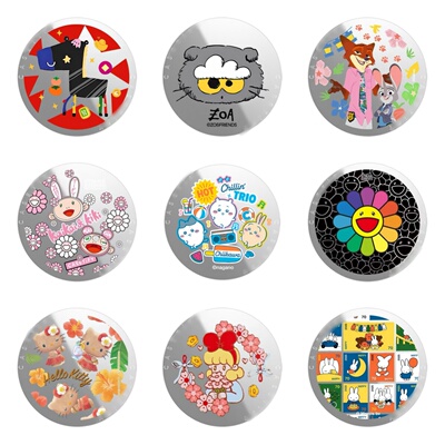 【原C-折叠磁吸支架】Magsafe磁吸手机卡通折叠横竖支撑桌面支架