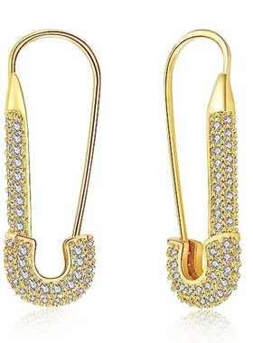 Chic Clips Earrings for Women Creative Statement Girls