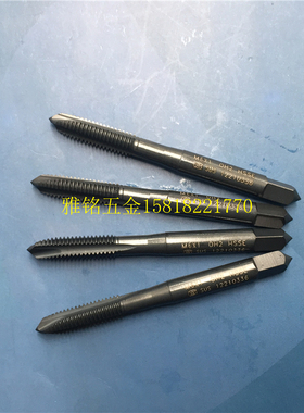 日本OSG黑色不锈钢SUS直槽先端丝锥M5X0.8M3X0.5M6X1M4X0.7丝攻6G