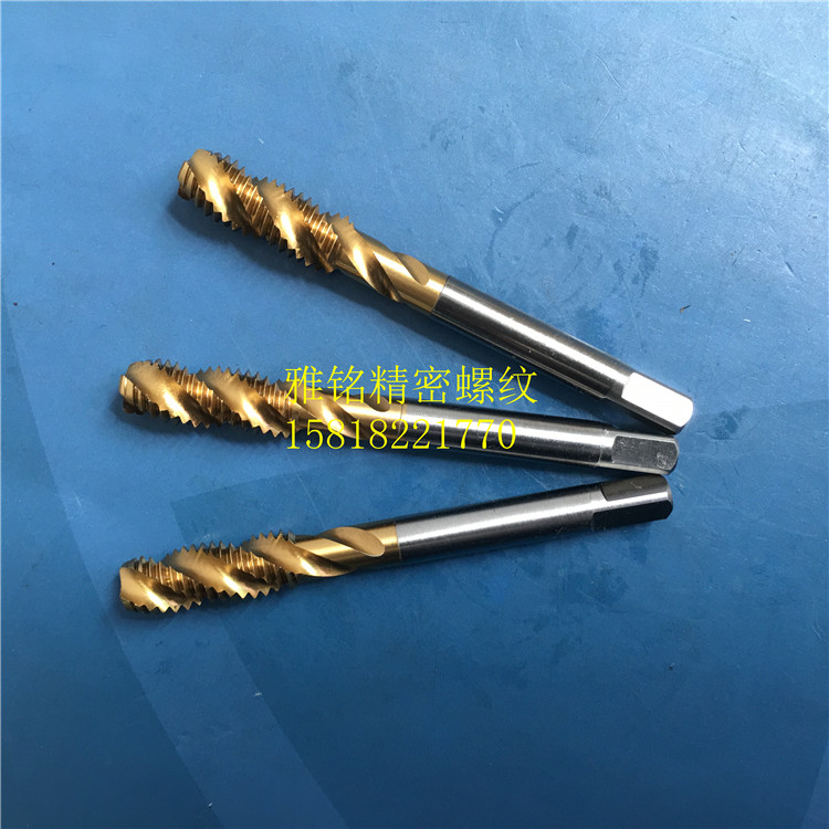 日本YAMAWA航天航空镀钛螺旋丝锥丝攻MJ3MJ4MJ5MJ6MJ7MJ8MJ10MJ12