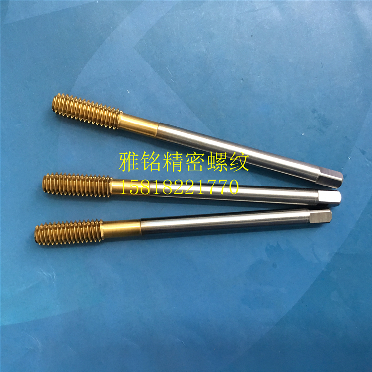 日本OSG加长100镀钛挤压丝攻M2M2.5M2.6M3M3.5M4M5M6M8M10M12丝锥