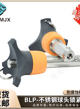 BLP球头锁紧销顶出式快卸插销钢BLAH珠空心定位安全圆柱销5681012