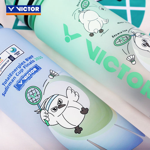 苏迪曼杯纪念品VICTOR威克多运动水杯胜利跑步健身水壶PG871SC25