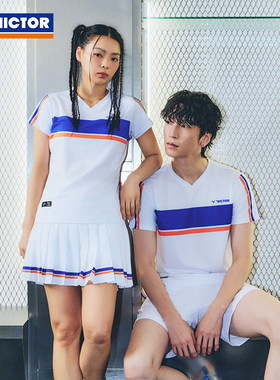 威克多胜利羽毛球服T-2601/2602/2603/2604/2605CLST恤短袖无袖