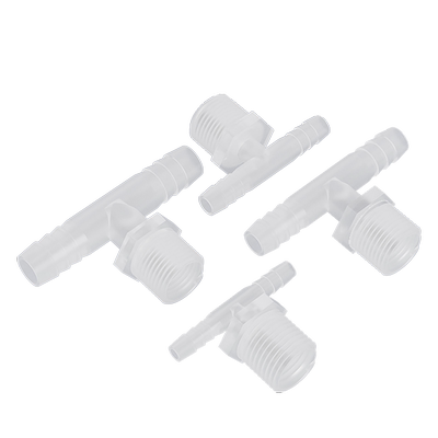 宝塔塑料螺纹耐高压软管三通接头