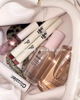 现货美国Glossier Futuredew油性混合露持久水润光泽面部妆前精华