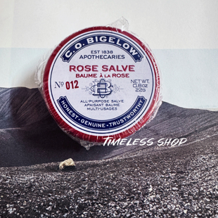 现货 美代 C.O. Bigelow 多功能ROSE SALVE玫瑰润唇膏22g全身可用