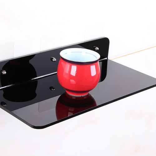 亚克力隔板置物架壁挂卫生间厨房