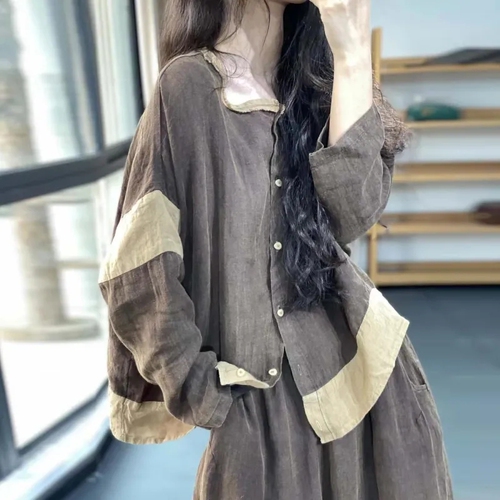 小雅棉麻大码女装