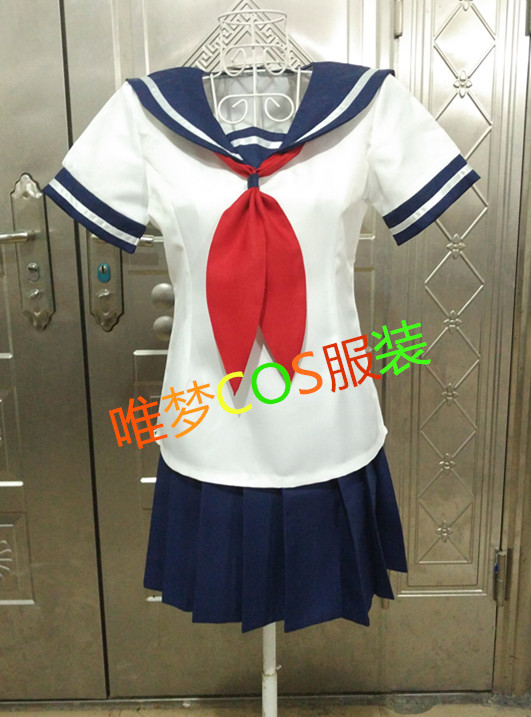 病娇模拟器cos女装病娇酱爱诗绫乃Cosplay服装 JK制服校服学院风