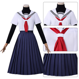 比名子cos想吃掉我的非人少女校服近江汐莉美胡八百岁cosplay长裙