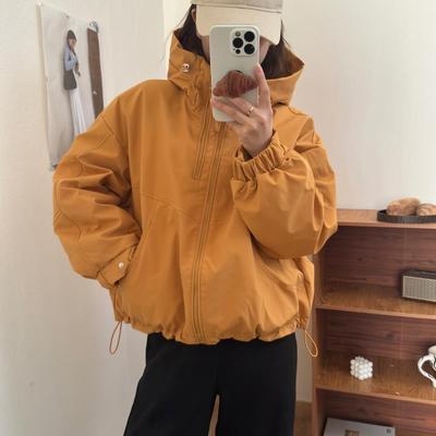 矢悦防风连帽冲锋衣羽绒服