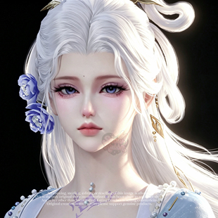 天刀手游成女捏脸【11】经典服＆赛季突破服雪兔吃桃芊雪原创捏脸