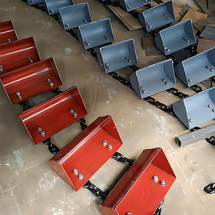 TH250系列挖斗提升机料斗圆环链斗提机链条不锈钢提升机斗勾配件