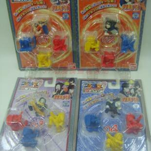 正版动漫周边 万代 火影忍者 NARUTO 鸣人 佐助 再不斩 手办 玩具