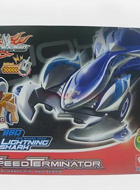 正版奥迪双钻 港版战龙四驱 迷你四驱车4WD 闪电暴鲨 模型YW88003