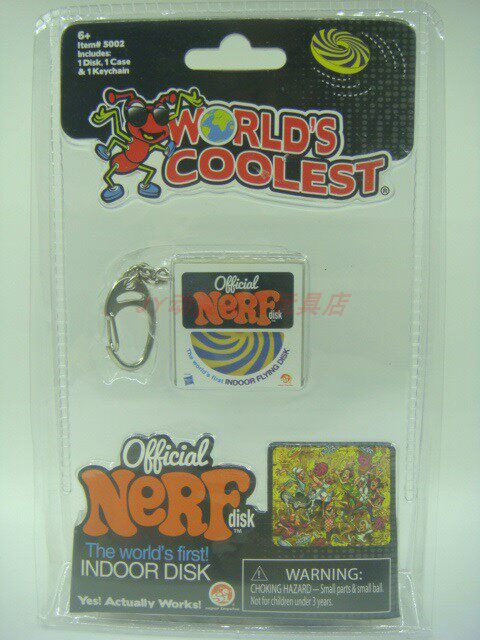 正版Worlds Smallest 微縮世界 微小 迷你玩具 NeRF小飞碟 挂件