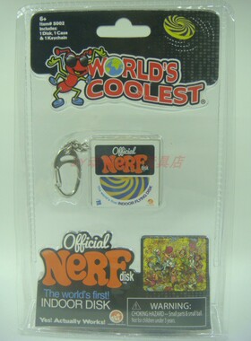 正版Worlds Smallest 微縮世界 微小 迷你玩具 NeRF小飞碟 挂件