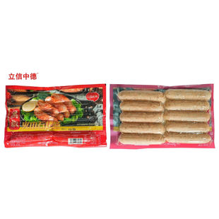 立信中德火山石烤肠70烤肉肠冷冻烤肠半成品烤肠家用独立包装大根