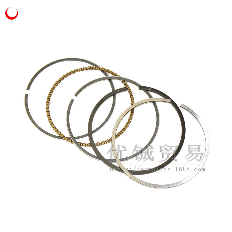 摩托车活塞环光阳豪迈GY6 60 80 125 150公主踏板WH125发动机配件