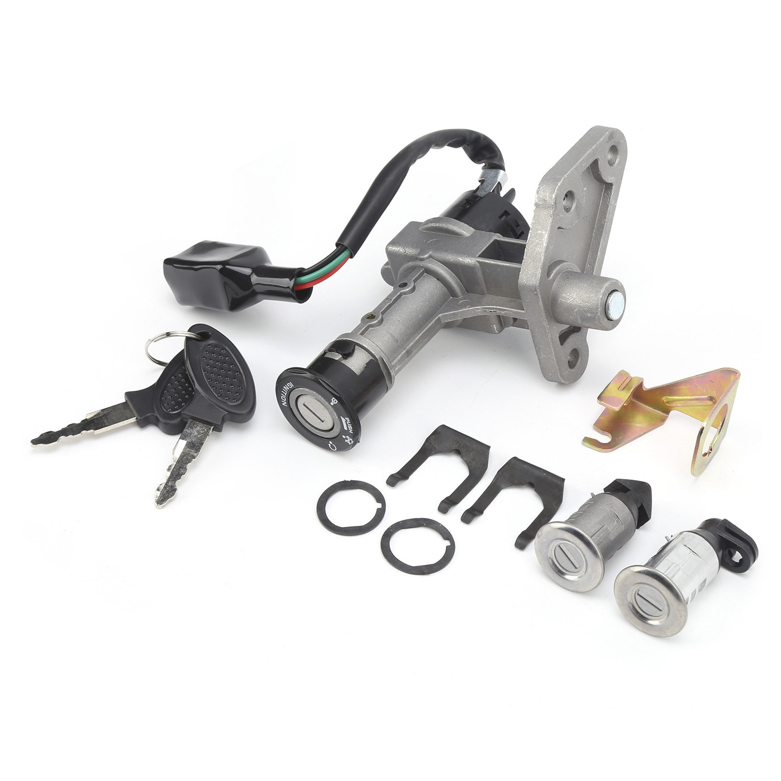 猎鹰套锁 摩托车锁具 电门锁 套锁 雷克R5 R9坐垫锁 摩托车套锁